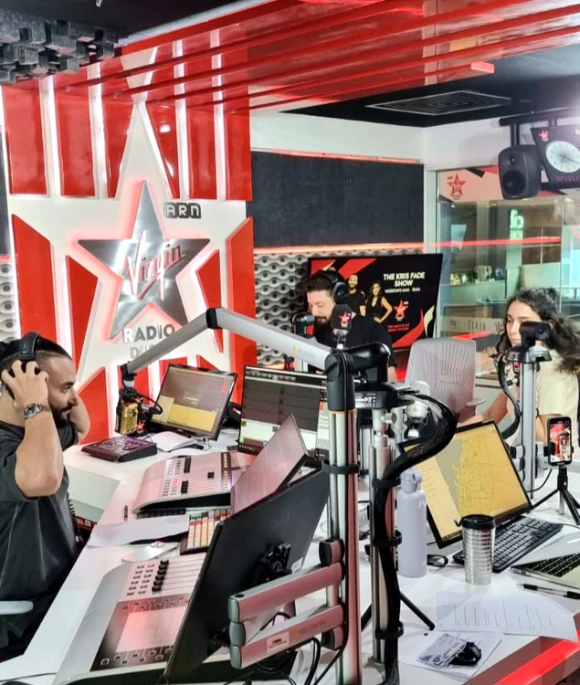 Bogdan Ioan la radio in Dubai