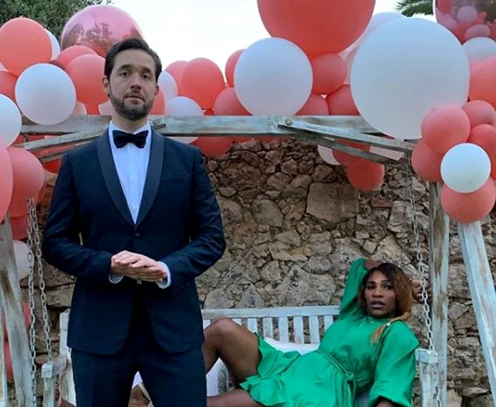 
    Serena Williams și soțul ei, Alexis Ohanian, au aniversat doi ani de mariaj!Foto: Instagram  