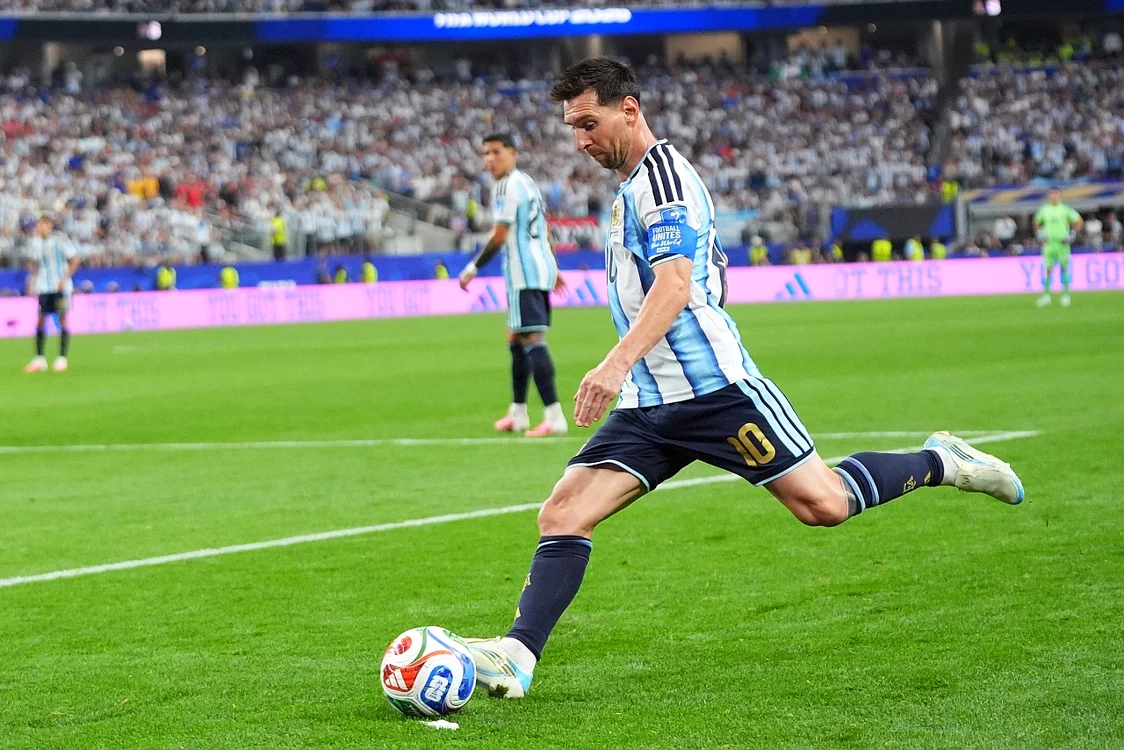Messi a fost periculos tot meciul cu Austria (Foto: EPAImages)