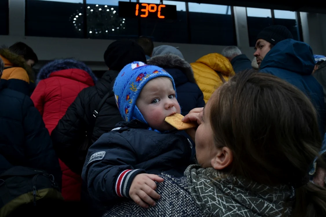 Civili evacuați din Herson FOTO Profimedia