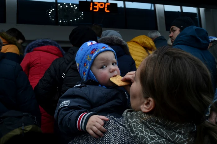 Civili evacuați din Herson FOTO Profimedia
