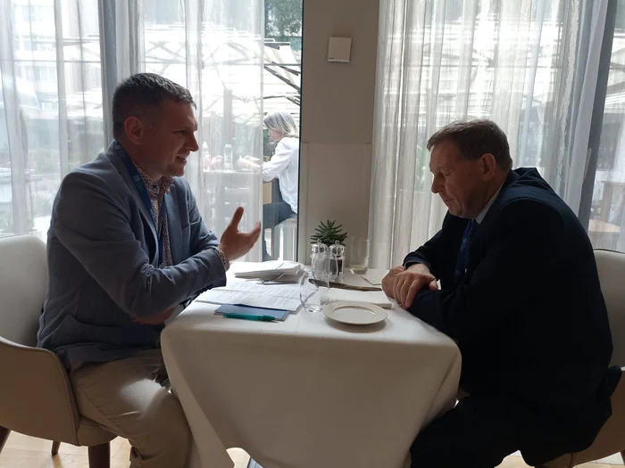 Andrei Illarionov în dialog cu jurnalistul Denis Grigorescu