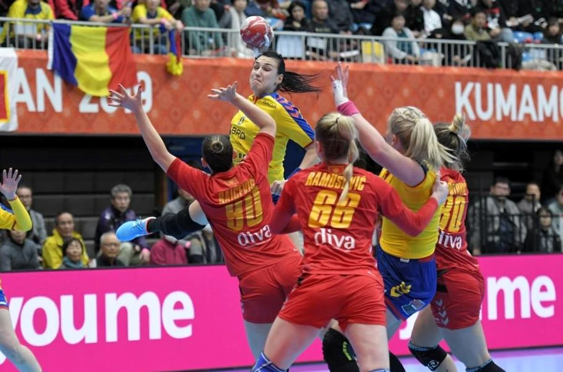 
    Cristina Neagu a marcat 11 goluri cu MuntenegruFOTO: IHF  