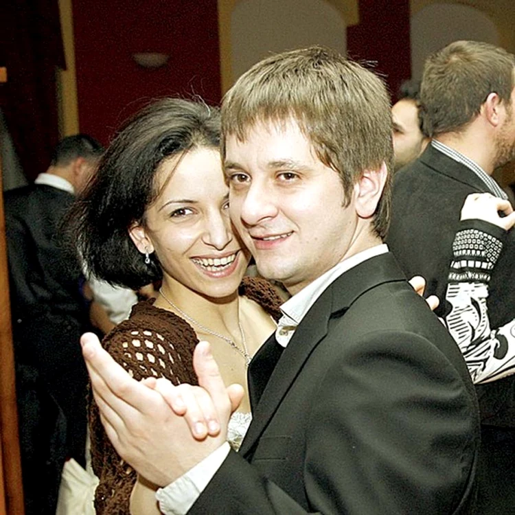 Oana şi Octavian Strunilă, într-o fotografie din vremuri mai bune