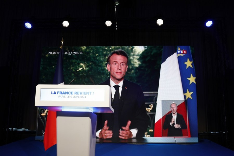 Alegeri europarlamentare 2024. Macron a convocat alegeri anticipate după înfrângerea în alegerile europene