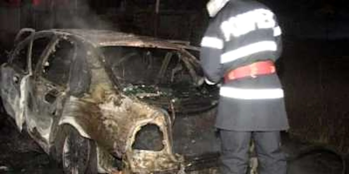 Incendiu autoturism