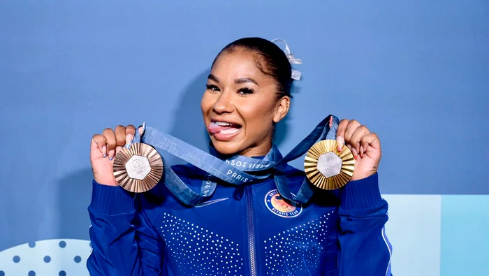 Jordan Chiles, mândră de medaliile cucerite la Jocurile Olimpice. Foto X