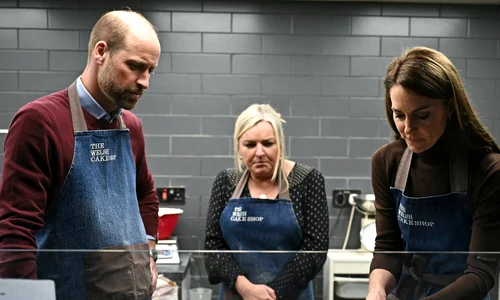 Kate și William la Pontypridd, Profimedia (5) jpg