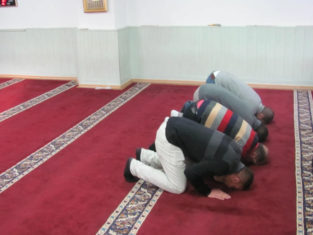 Imamul Alim Sawfan la moscheea din Timişoara FOTO Ştefan Both