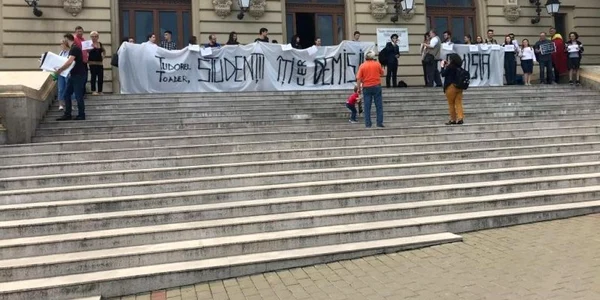 protest tudorel uaic 3