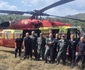 Echipajul elicopterului Balck Hawk care a acționat pentru stingerea incendiilor de pe Valea Oltului Foto ISU Vâlcea