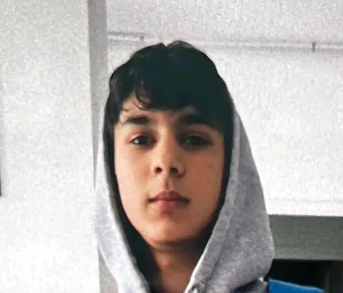 Radu Elisei Iosif, băiatul de 15 ani, implicat în dosarul „Șacalul”. FOTO: IPJ Constanța