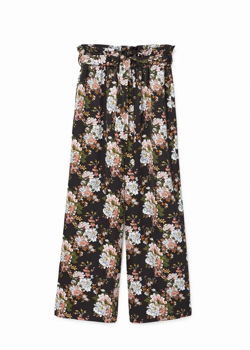 Pantaloni cu imprimeu florar, Mango, 139,90 lei jpg jpeg