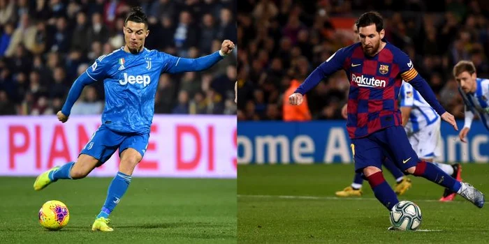 Dreptul lui Ronaldo și stângul lui Messi, ”armele” fotbalistului idealFoto: Guliver/ GettyImages