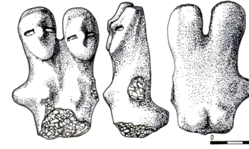 Practicile religioase de acum 7 000 de ani: Perechea sacră de la Tărtăria jpeg