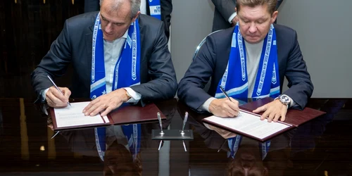 Rainer Seele OMV Alexei Miller Gazprom