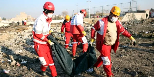 Accident avion Ucraina în Iran FOTO EPA-EFE / Ruhollah Vahdati