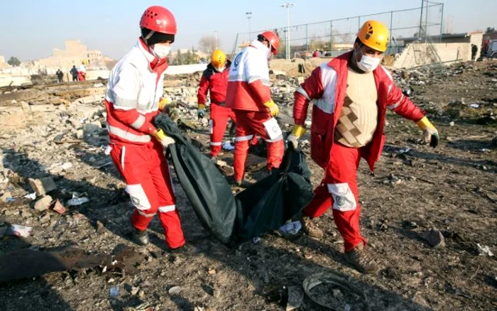 Toţi cei 176 de oameni aflaţi la bord, între care 57 de canadieni, au fost uciş FOTO EPA-EFE