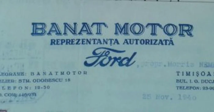 Service Ford din Timişoara interbelică FOTO V.Capotescu