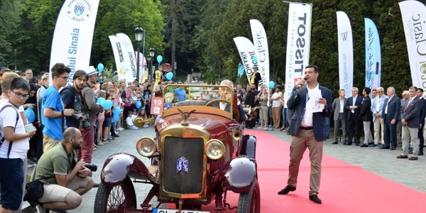 Maşina de epoca EGO4 de la Muzeul din Tecuci FOTO Muzeul Tecuci