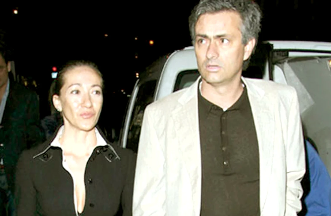 Mourinho şi  soţia sa, Matilde