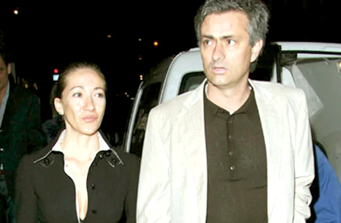 Mourinho şi  soţia sa, Matilde