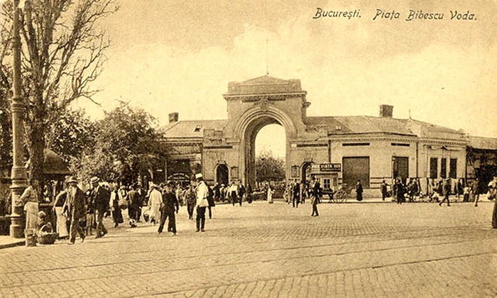 București, Piața Bibescu Vodă (Piața Unirii), în secolul al XIX-lea (© Imago Romaniae)