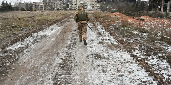 Soldat al grupului Wwagner in Soledar FOTO Profimedia