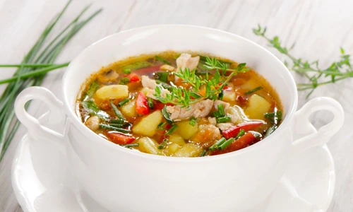 Soup with vegetables jpeg