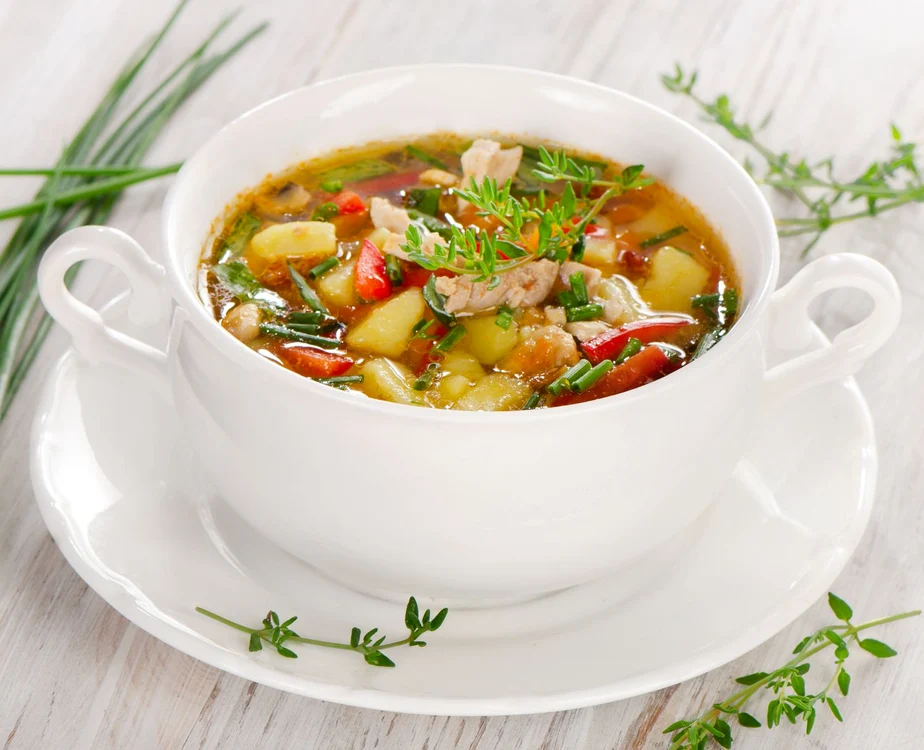Soup with vegetables jpeg