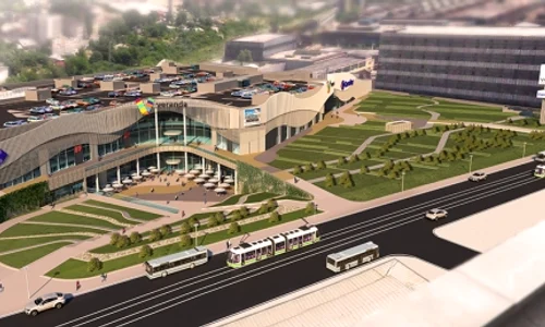 AceMall ul va avea două niveluri, totalizând 25 000 de metri pătraţi de spaţii comerciale şi zonă de restaurante jpeg
