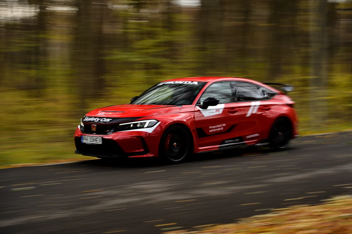 Honda Civic: siguranță și performanță. FOTO: Mihai Dăscălescu