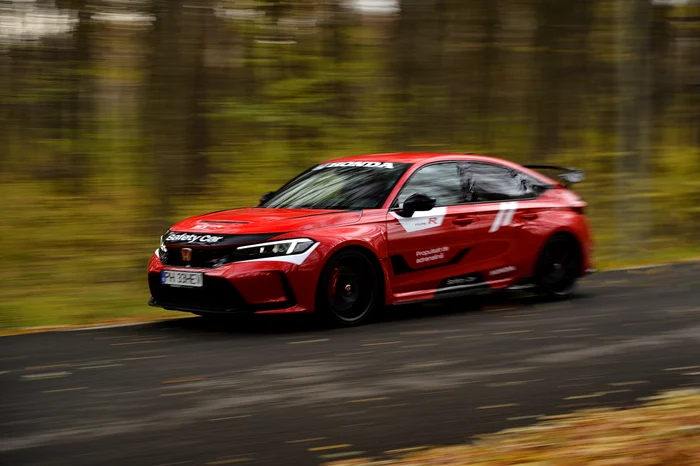 Honda Civic: siguranță și performanță. FOTO: Mihai Dăscălescu