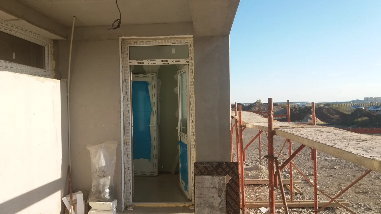 Construcția se află la km 17 