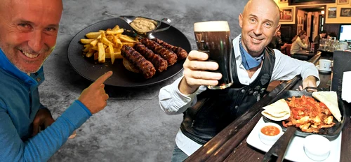 Mugur Mihăescu își așteaptă clienții cu un meniu tradițional 