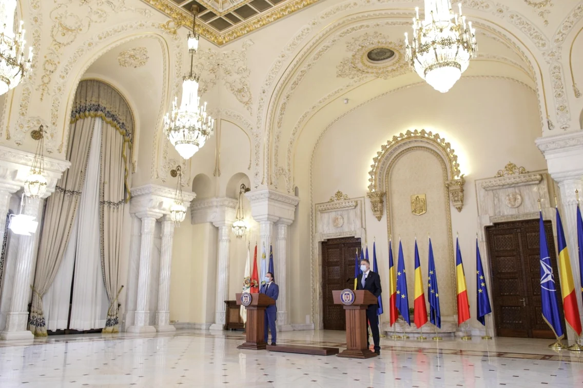 Preşedintele Iohannis l-a desemnat pe Florin Cîţu premier FOTO Inquam Photos / Octav Ganea