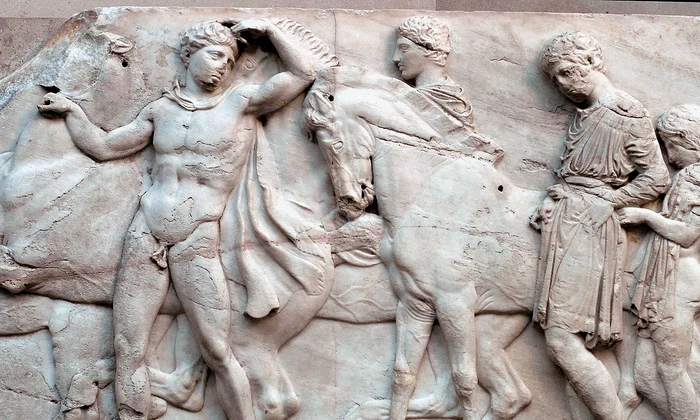 Frizele Parthenonului ar putea fi trimise în Grecia (© Elgin Collection / Wikimedia Commons)