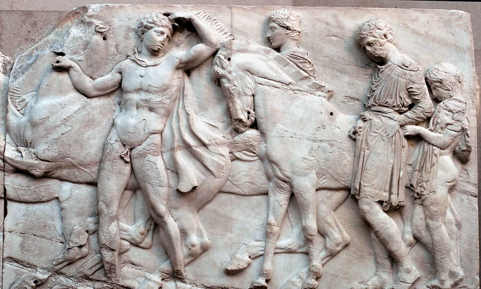Frizele Parthenonului ar putea fi trimise în Grecia (© Elgin Collection / Wikimedia Commons)