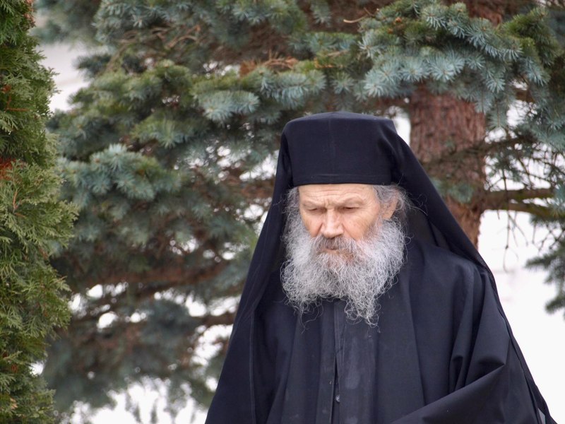 Doliu la Mănăstirea Sihăstria, în munţii Neamţului. A murit decanul de vârstă al călugărilor așezământului