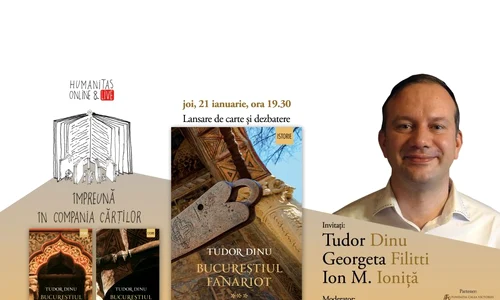 „Bucureștiul fanariot Viață cotidiană, divertisment, cultură” – lansare și dezbatere online jpeg
