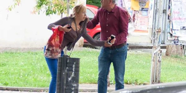 politician din BN agresand o femeie foto facebook