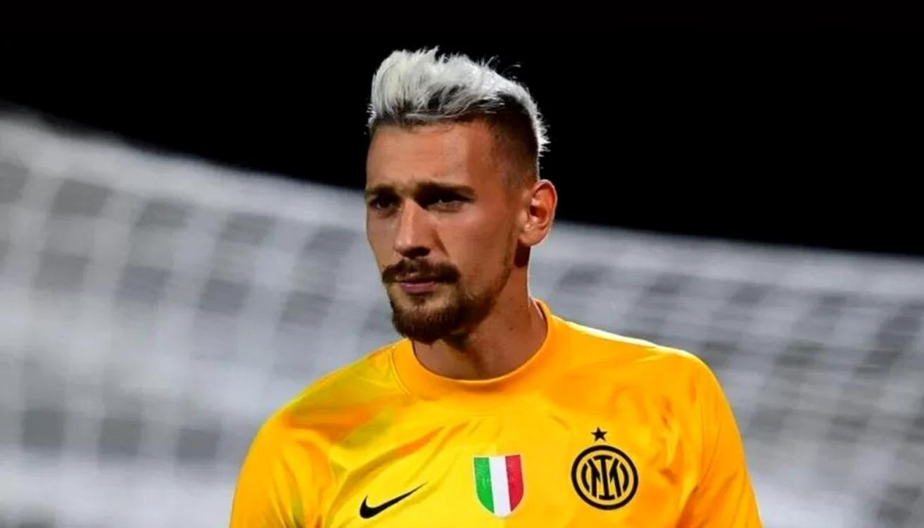 Ionuț Radu, pe când juca la Inter Milano