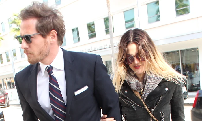 Drew Barrymore and Will Kopelman have a late birthday lunch jpeg