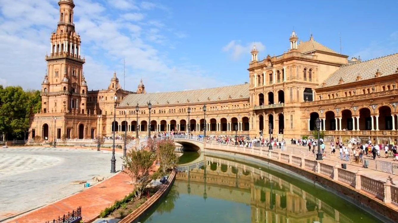 Plaza de España din Sevilla, Spania  Foto Arhiva Adevărul