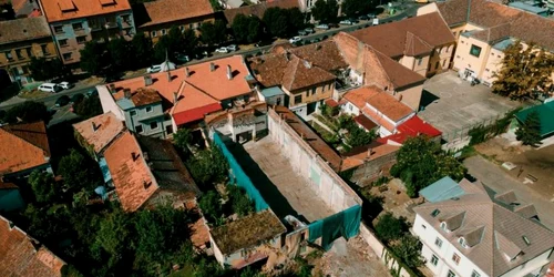 Lucrări la clădirea fostului cinematograf Arta