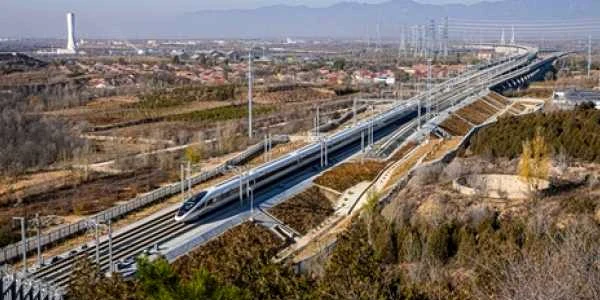 Cel rapid tren săgeata autonom din lume Beijing-Zhangjiakou FOTO Alwihda 