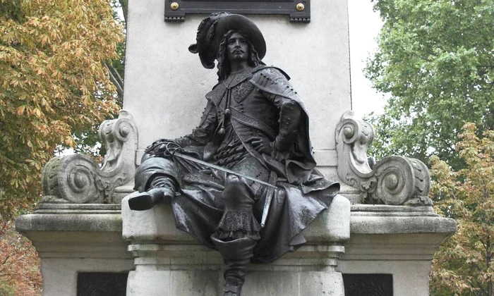 Statuia lui d'Artagnan din Paris (© Wikimedia Commons)