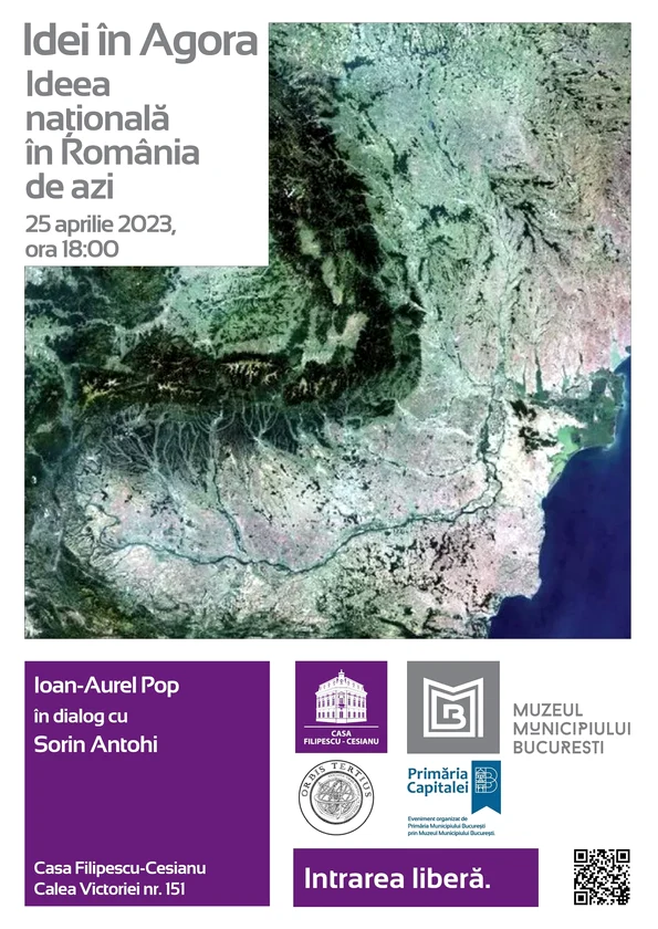 Idei în Agora: „Ideea națională în România de azi” - Ioan-Aurel Pop în dialog cu Sorin Antohi