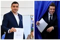 George Simion și Nicusor Dan