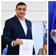 George Simion și Nicusor Dan